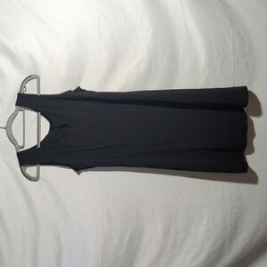Black Midi Dress LBD Size M